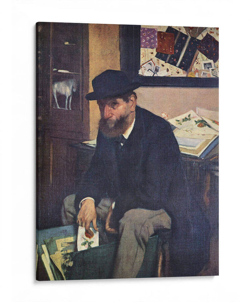 El coleccionista - Edgar Degas | Cuadro decorativo de Canvas Lab