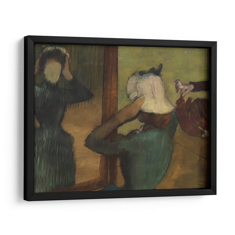 En la sombrerería - Edgar Degas | Cuadro decorativo de Canvas Lab