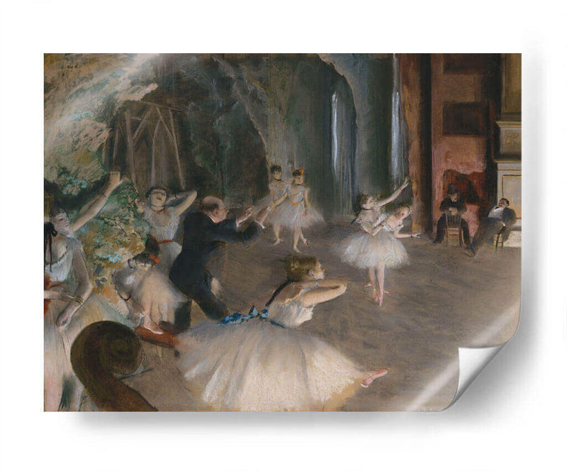 Ensayo de baile - Edgar Degas | Cuadro decorativo de Canvas Lab