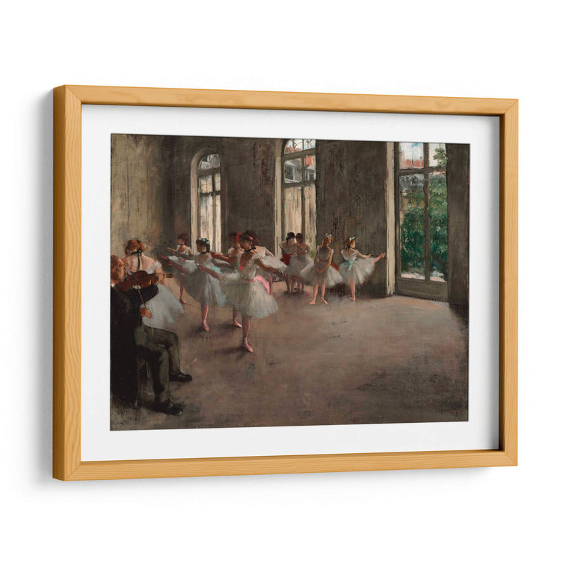 Ensayo de ballet - Edgar Degas | Cuadro decorativo de Canvas Lab