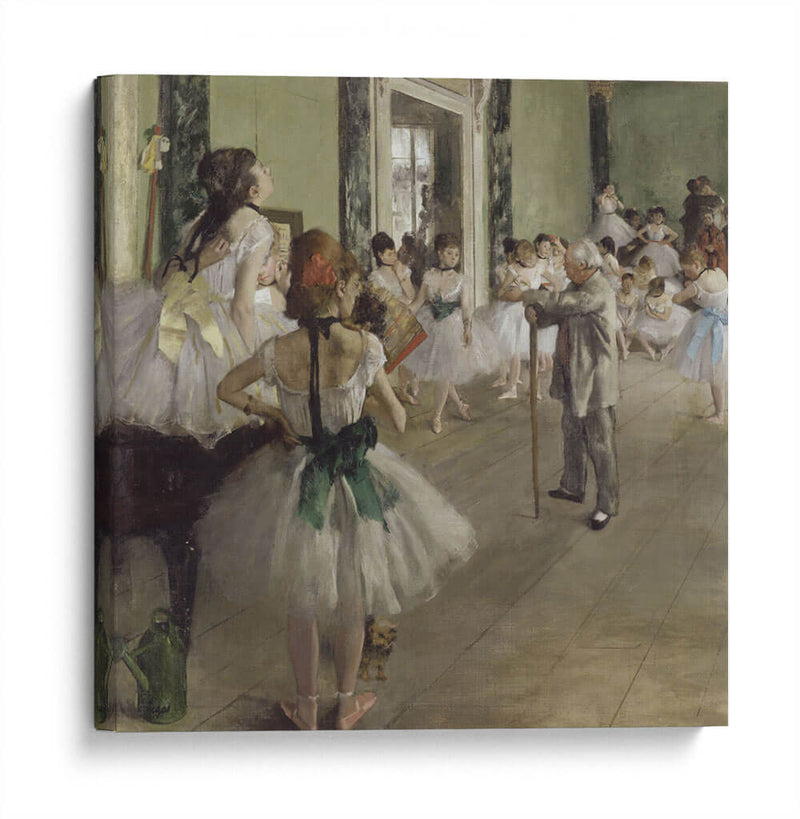 La clase de ballet - Edgar Degas | Cuadro decorativo de Canvas Lab