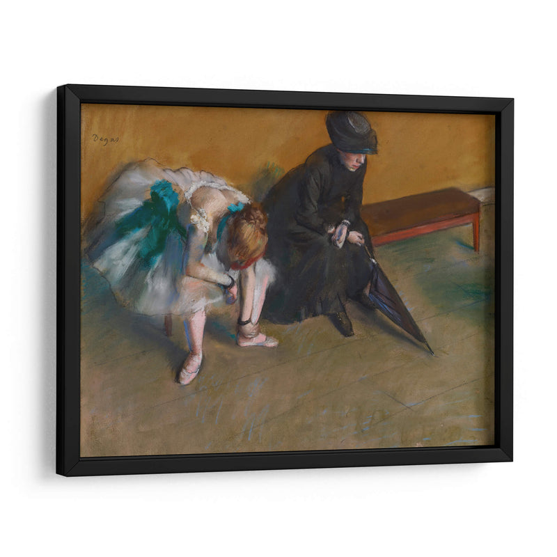 La espera - Edgar Degas | Cuadro decorativo de Canvas Lab