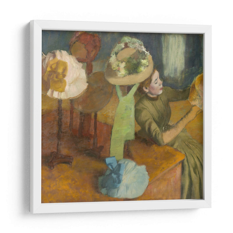 La tienda de sombreros - Edgar Degas | Cuadro decorativo de Canvas Lab