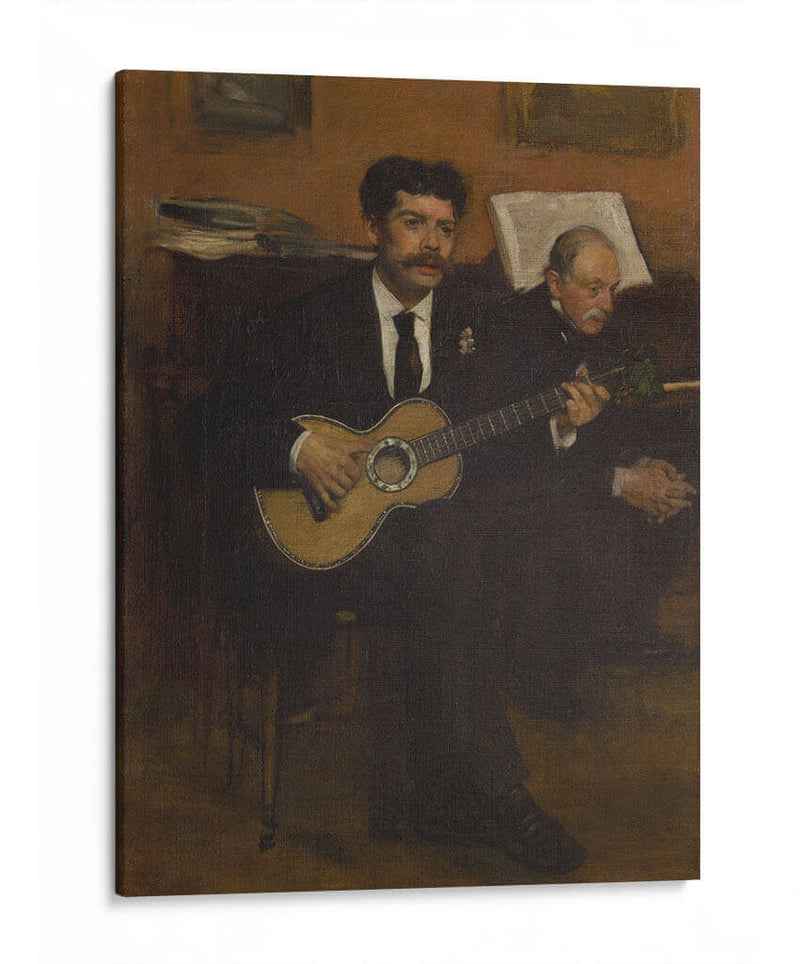 Lorenzo Pagans y Auguste de Gas - Edgar Degas | Cuadro decorativo de Canvas Lab
