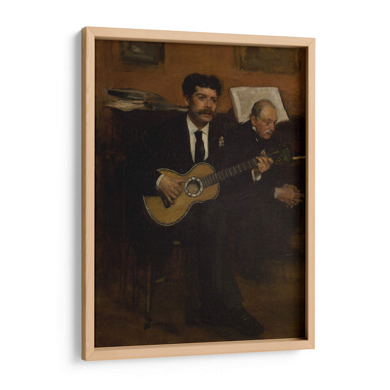 Lorenzo Pagans y Auguste de Gas - Edgar Degas | Cuadro decorativo de Canvas Lab