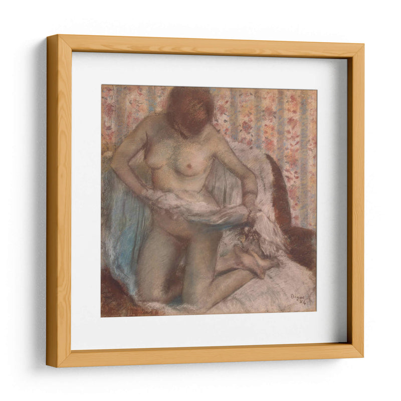 Mujer inclinada - Edgar Degas | Cuadro decorativo de Canvas Lab