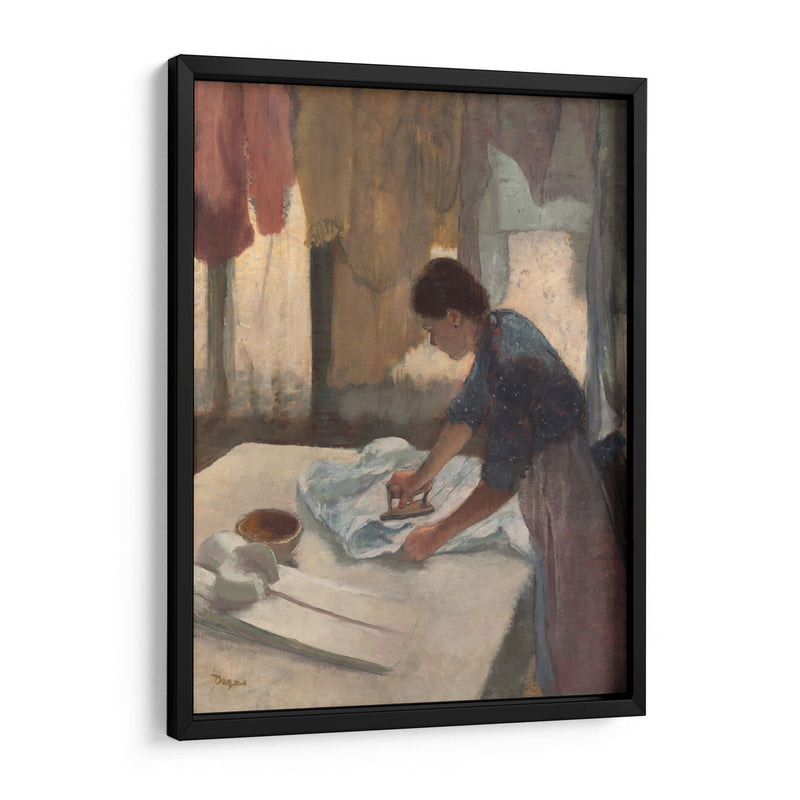 Mujer planchando - Edgar Degas | Cuadro decorativo de Canvas Lab