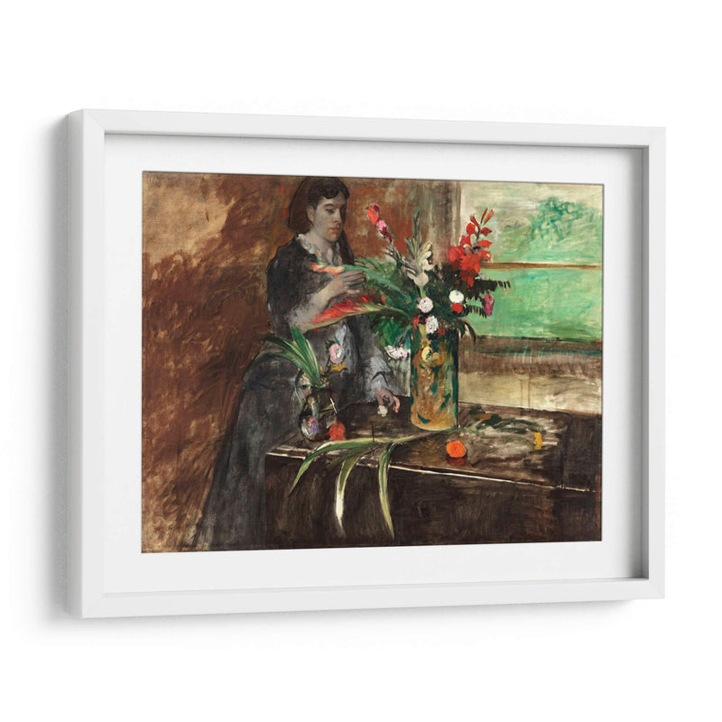 Retrato de Estelle Musson Degas - Edgar Degas | Cuadro decorativo de Canvas Lab