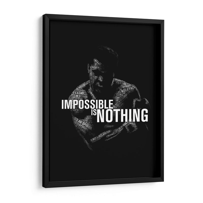 Impossible is Nothing | Cuadro decorativo de Canvas Lab