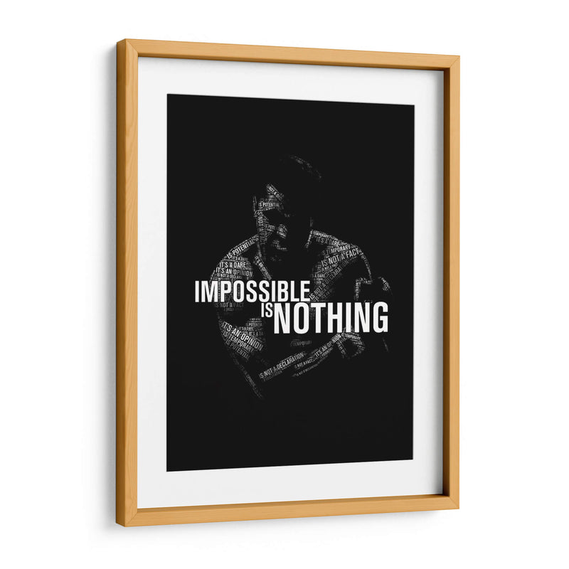 Impossible is Nothing | Cuadro decorativo de Canvas Lab