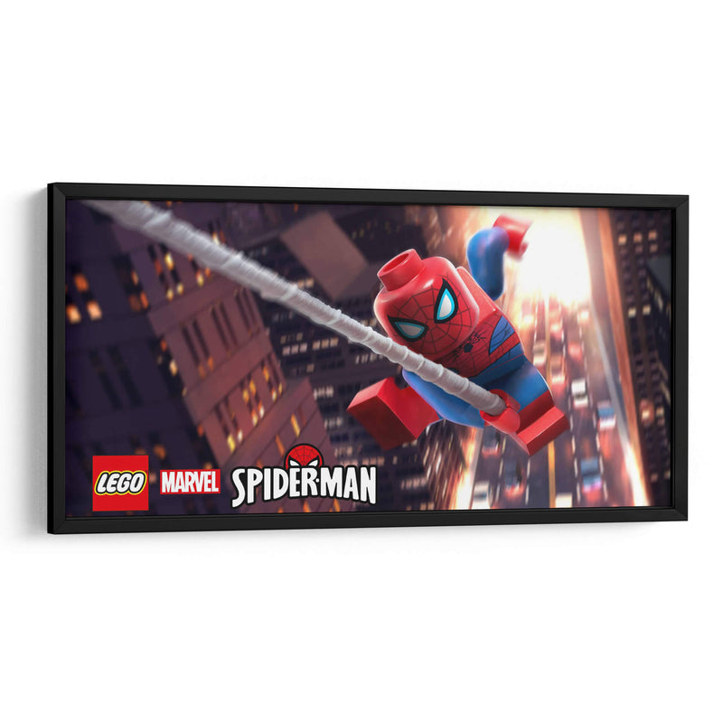 LEGO Spider-Man | Cuadro decorativo de Canvas Lab