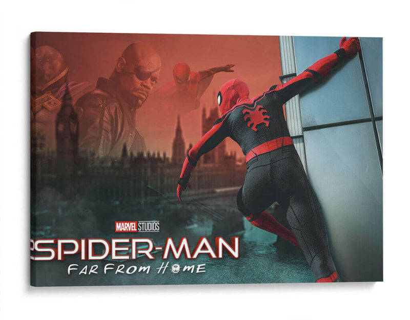 Lejos de casa Spider-Man | Cuadro decorativo de Canvas Lab