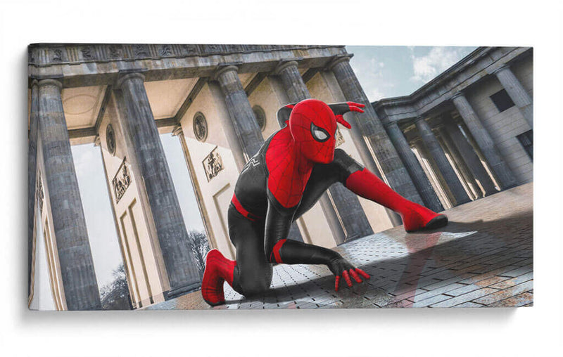 Spider-Man en pose | Cuadro decorativo de Canvas Lab
