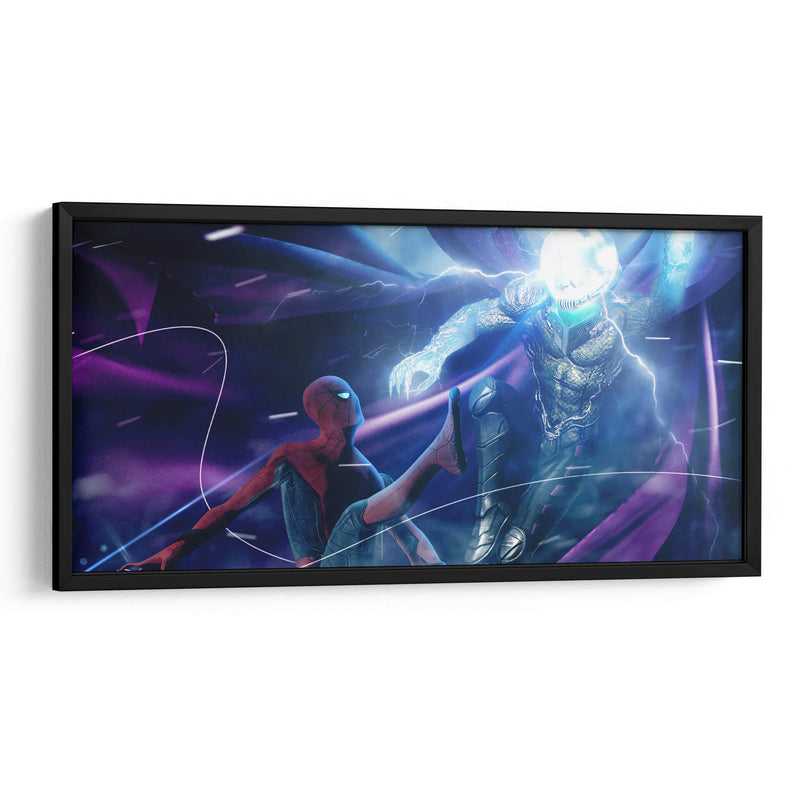 Spider-Man vs. Mysterio | Cuadro decorativo de Canvas Lab