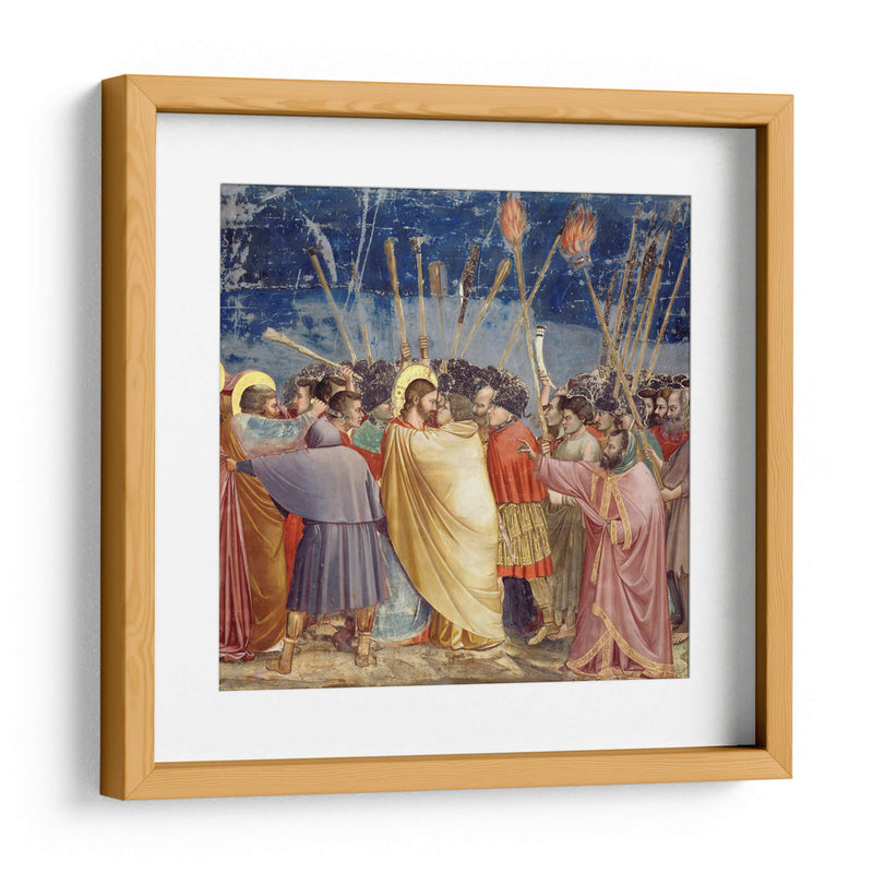 Beso de Judas - Giotto | Cuadro decorativo de Canvas Lab