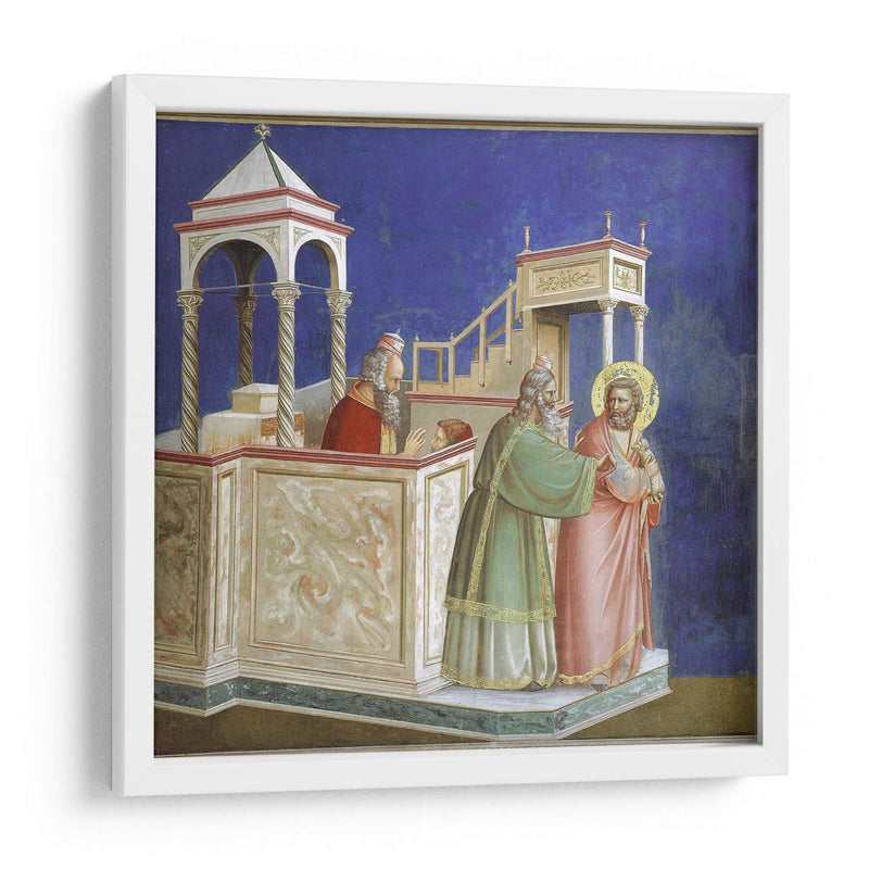 Joaquín expulsado del Templo - Giotto | Cuadro decorativo de Canvas Lab