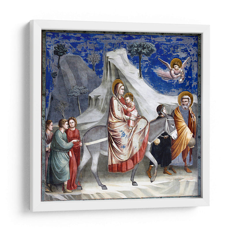 La huida a Egipto - Giotto | Cuadro decorativo de Canvas Lab