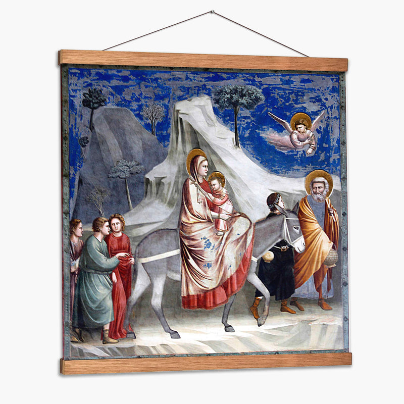 La huida a Egipto - Giotto | Cuadro decorativo de Canvas Lab