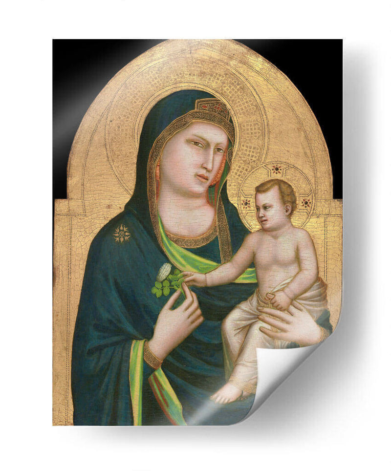 Madonna y niño - Giotto | Cuadro decorativo de Canvas Lab