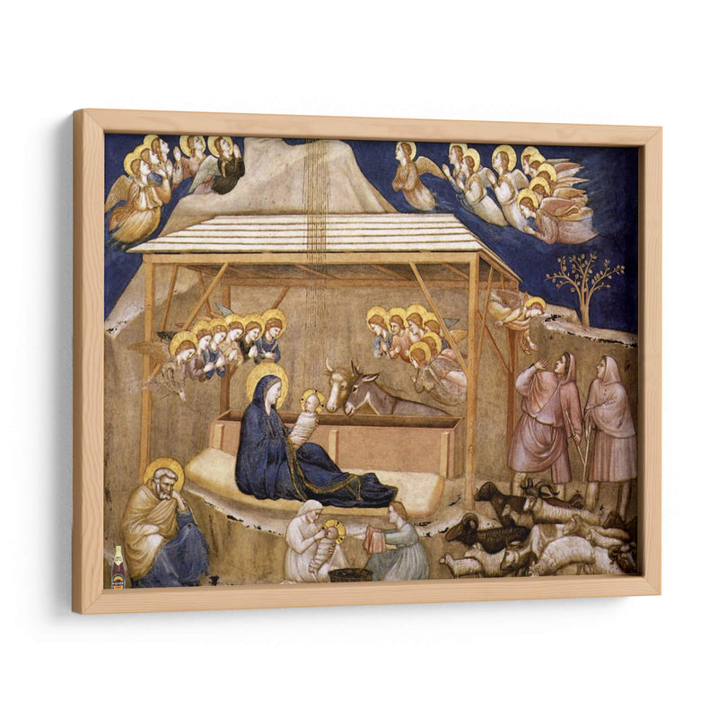 Parto de la Virgen - Giotto | Cuadro decorativo de Canvas Lab