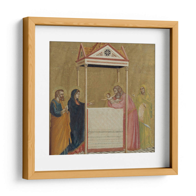 Presentación de Cristo en el templo - Giotto | Cuadro decorativo de Canvas Lab
