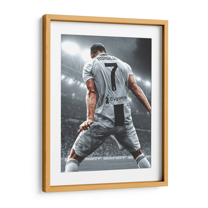 Cristiano Ronaldo - Juventus 7 | Cuadro decorativo de Canvas Lab
