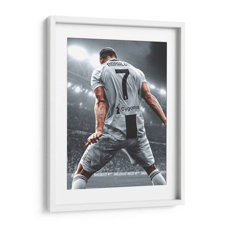 Cristiano Ronaldo - Juventus 7 | Cuadro decorativo de Canvas Lab