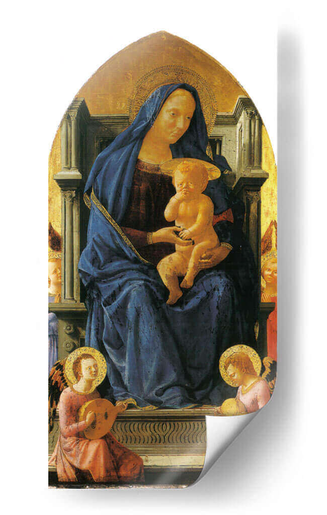 La Virgen y el Niño - Masaccio | Cuadro decorativo de Canvas Lab
