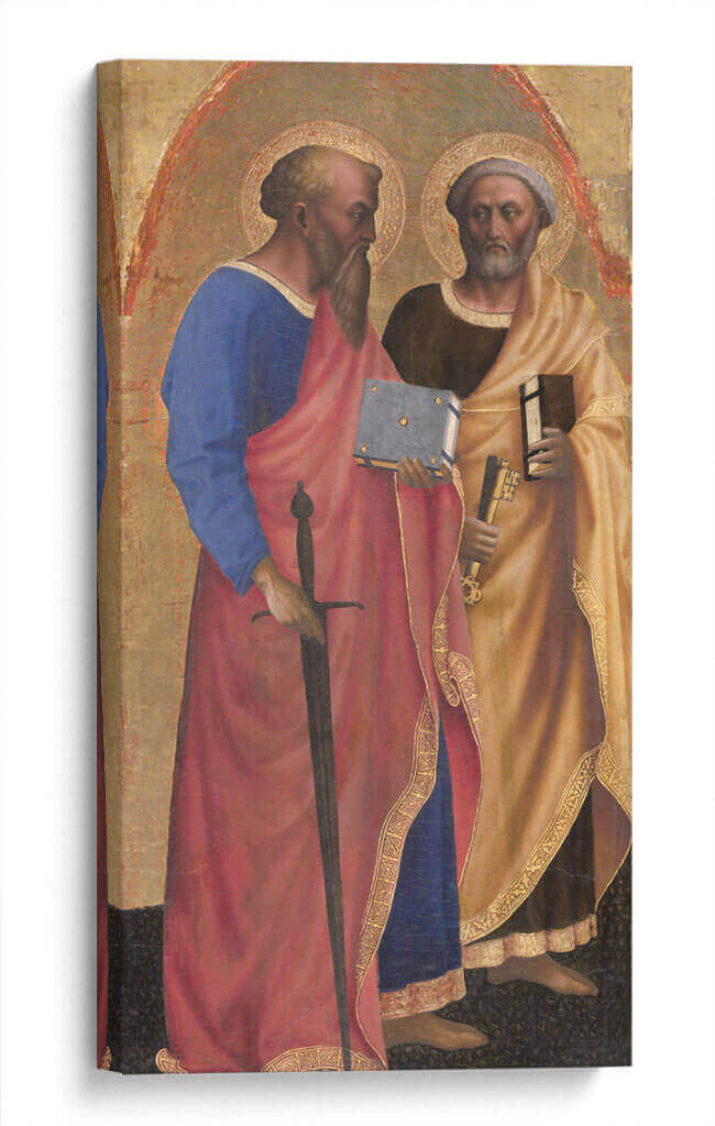 San Pablo y san Pedro - Masaccio | Cuadro decorativo de Canvas Lab