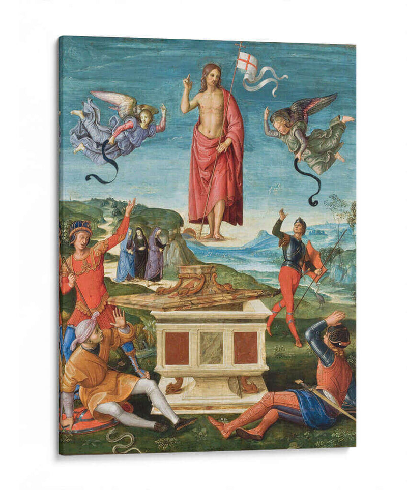 La resurección de Cristo - Rafael Sanzio | Cuadro decorativo de Canvas Lab