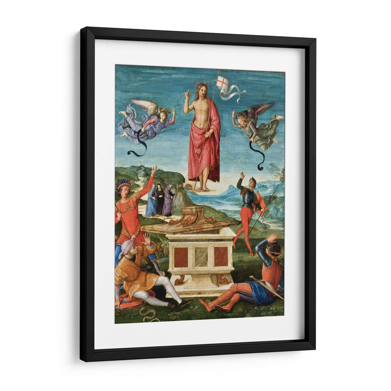 La resurección de Cristo - Rafael Sanzio | Cuadro decorativo de Canvas Lab