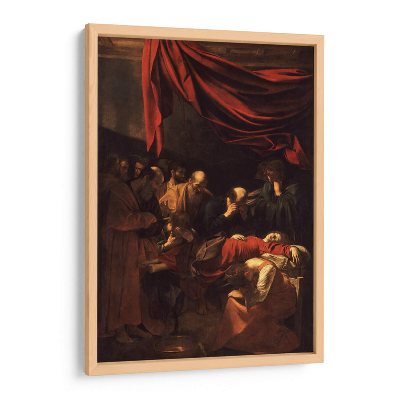 Muerte de la Virgen - Caravaggio | Cuadro decorativo de Canvas Lab