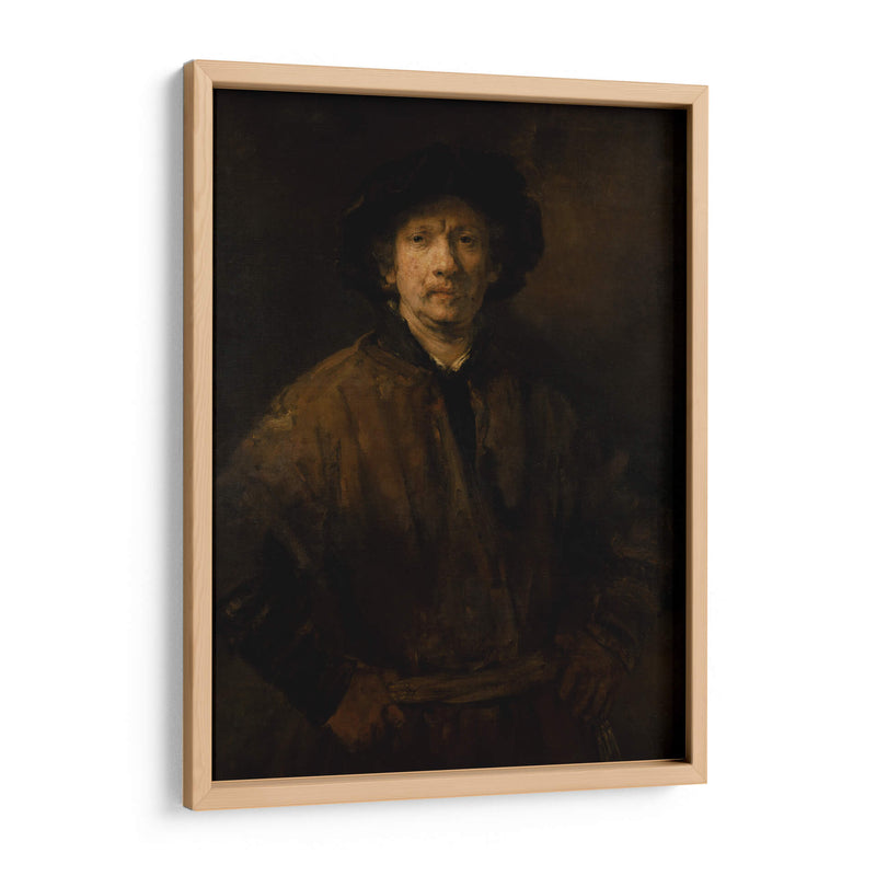 Autorretrato grande - Rembrandt van Rijn | Cuadro decorativo de Canvas Lab
