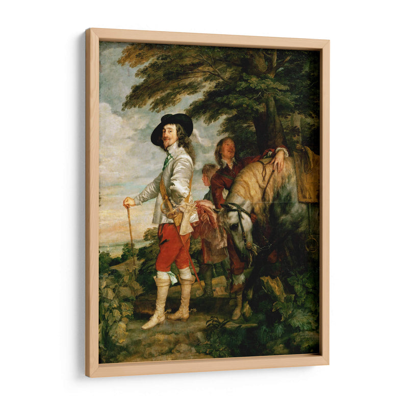 Carlos I de Inglaterra - Anton van Dyck | Cuadro decorativo de Canvas Lab