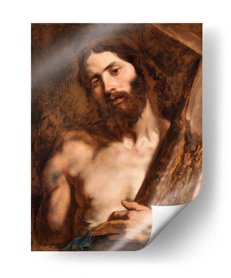 Cristo cargando la cruz - Anton van Dyck | Cuadro decorativo de Canvas Lab