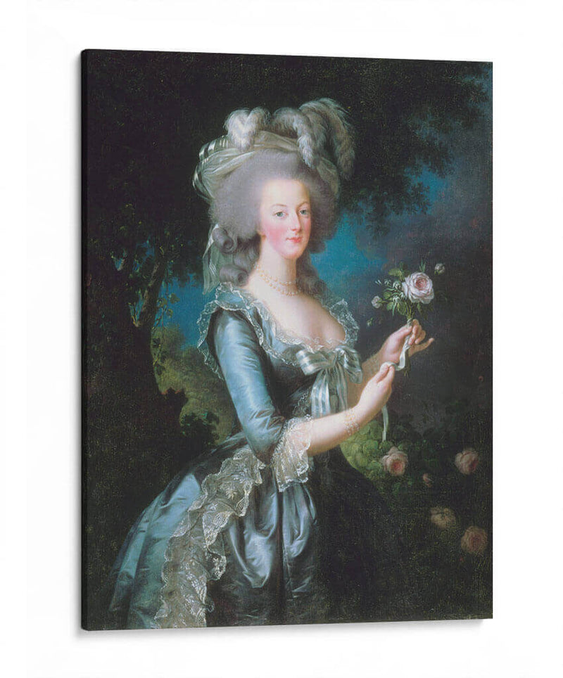 Retrato de María Antonieta - Marie-Louise-Élisabeth Vigée-Lebrun | Cuadro decorativo de Canvas Lab