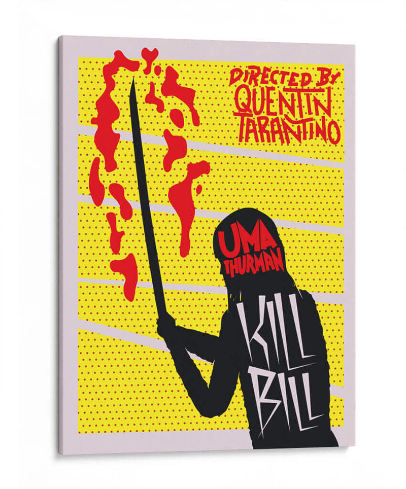 Kill Bill Blood | Cuadro decorativo de Canvas Lab