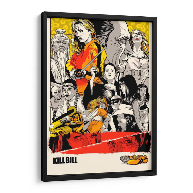 Kill Bill Characters | Cuadro decorativo de Canvas Lab