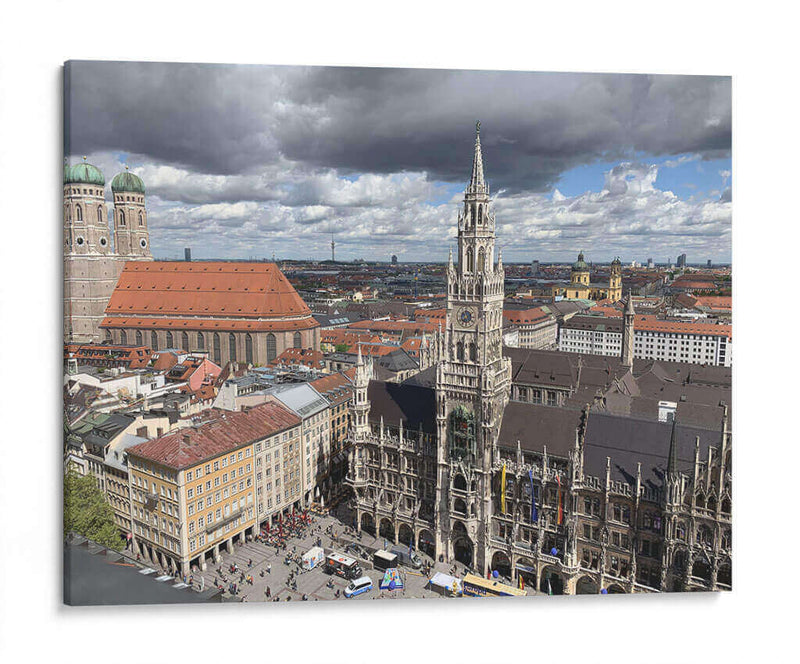 Marienplatz - Laura Campos | Cuadro decorativo de Canvas Lab