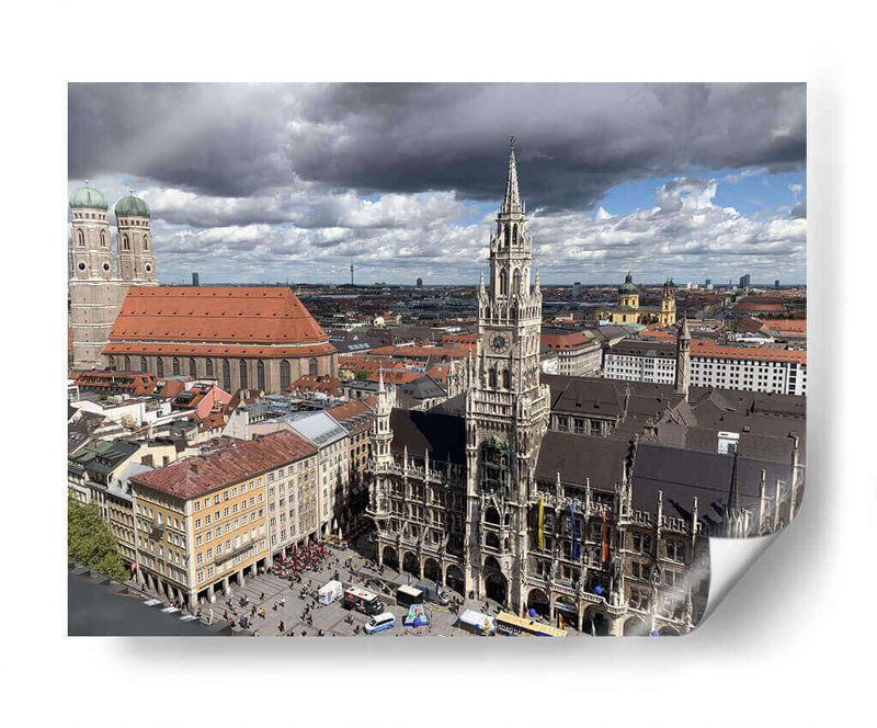 Marienplatz - Laura Campos | Cuadro decorativo de Canvas Lab