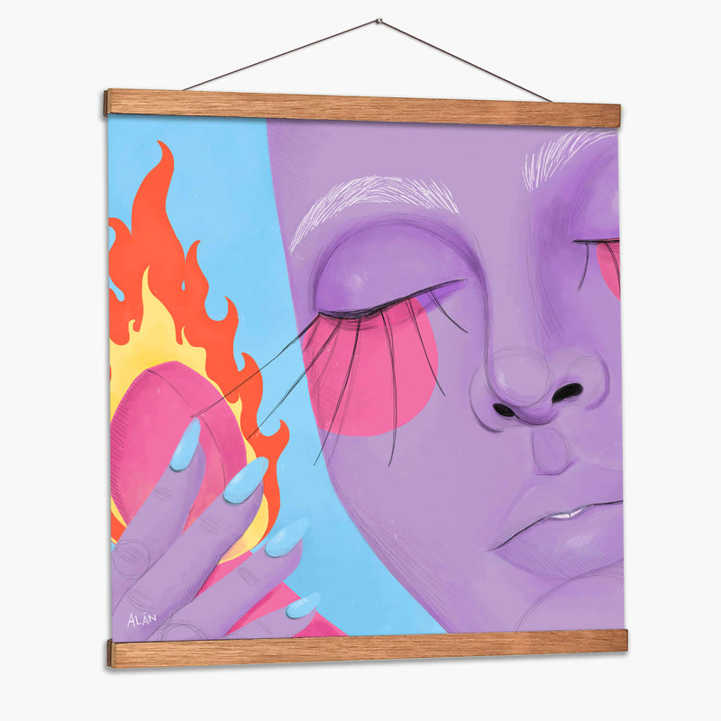 Girl - Alán Ortiz | Cuadro decorativo de Canvas Lab