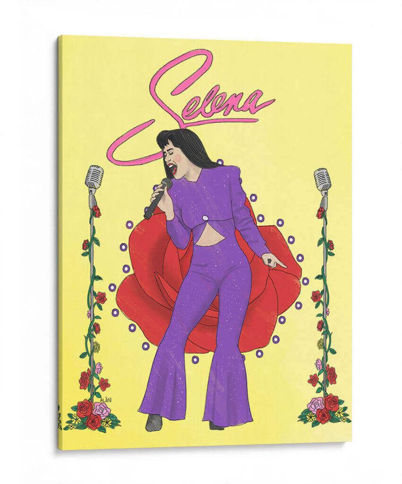 Selena - Alán Ortiz | Cuadro decorativo de Canvas Lab
