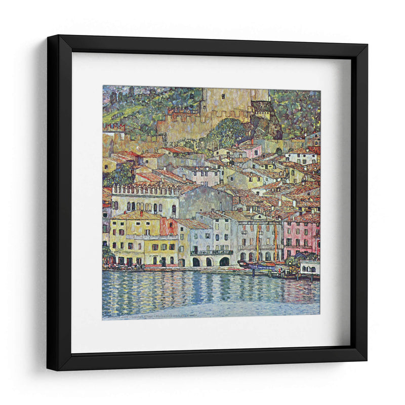 Malcesine en el lago Garda - Gustav Klimt | Cuadro decorativo de Canvas Lab