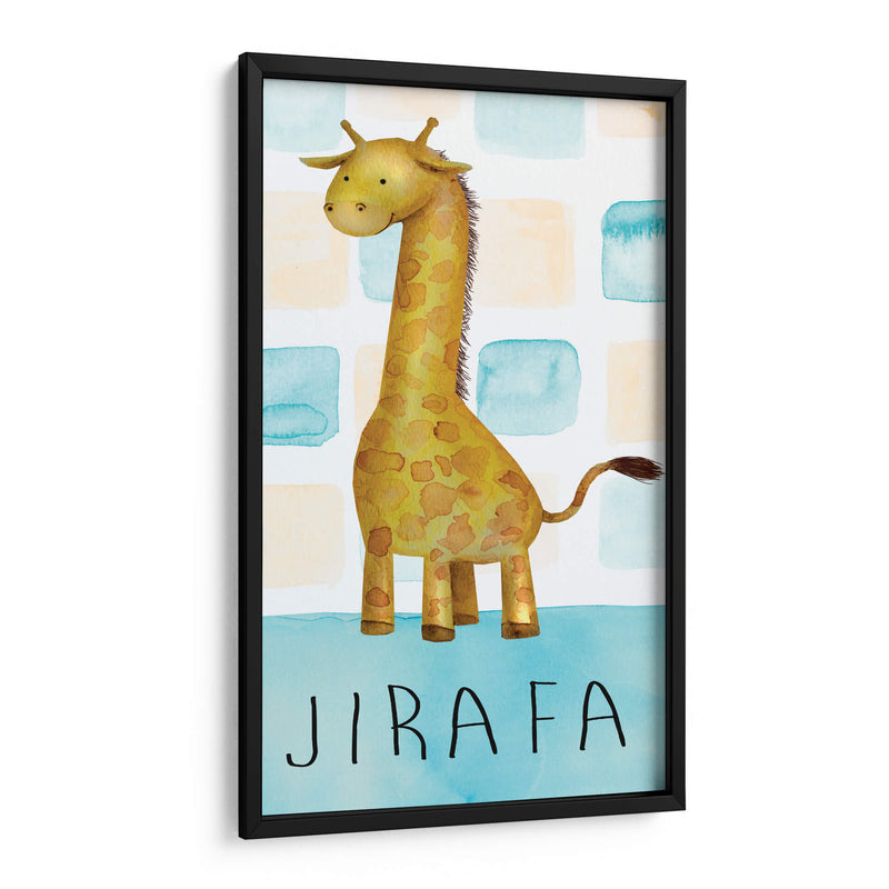JIRAFA - Marce Islas | Cuadro decorativo de Canvas Lab