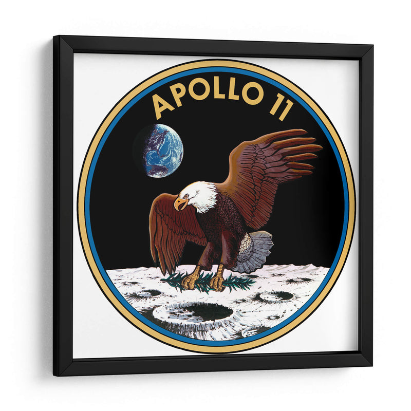Insignia de Apollo 11 | Cuadro decorativo de Canvas Lab