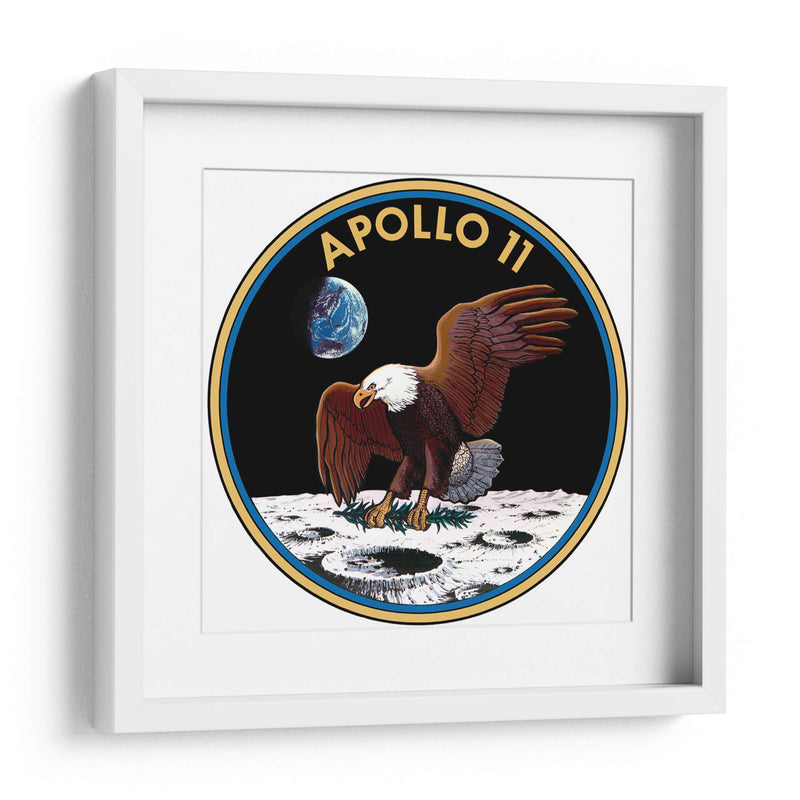 Insignia de Apollo 11 | Cuadro decorativo de Canvas Lab