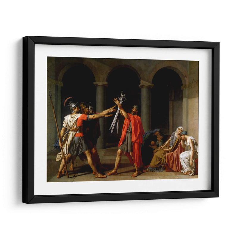 Juramento de los Horacios - Jacques-Louis David | Cuadro decorativo de Canvas Lab
