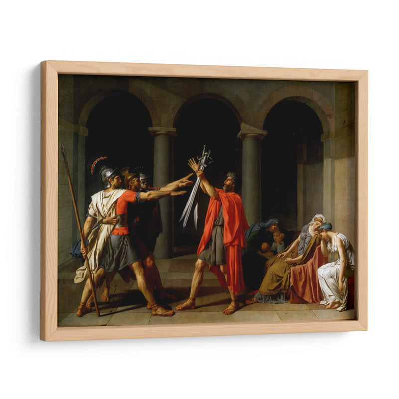 Juramento de los Horacios - Jacques-Louis David | Cuadro decorativo de Canvas Lab