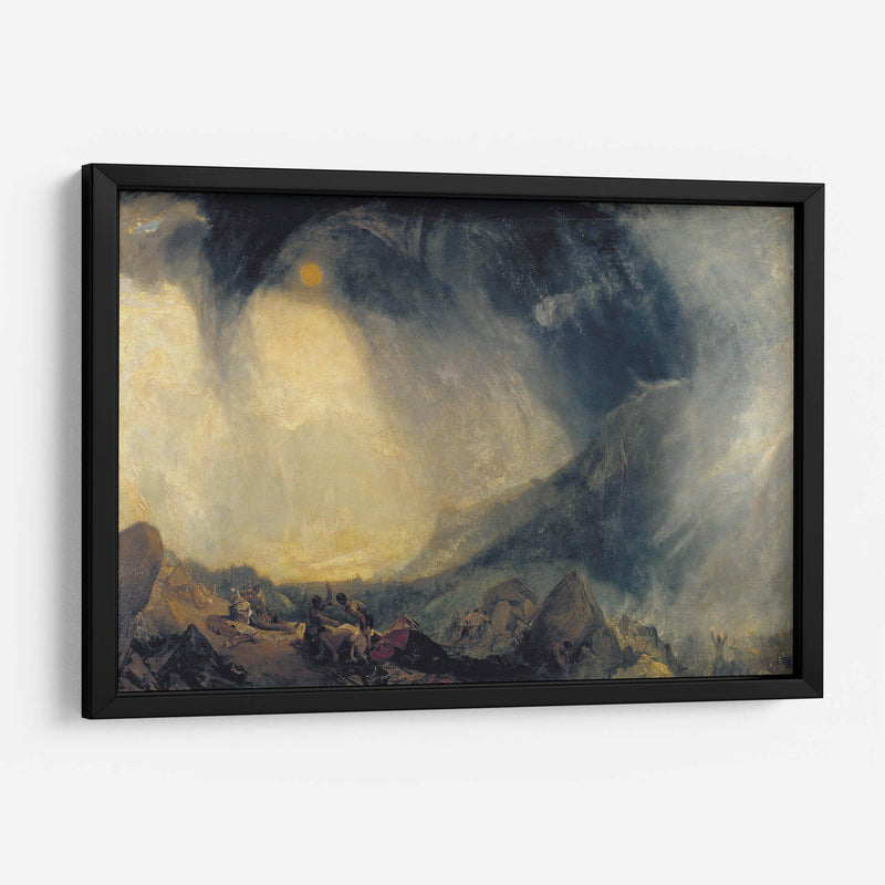 Aníbal cruzando los Alpes - Joseph Mallord William Turner | Cuadro decorativo de Canvas Lab