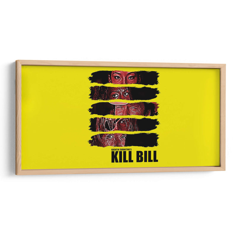 Kill Bill faces | Cuadro decorativo de Canvas Lab